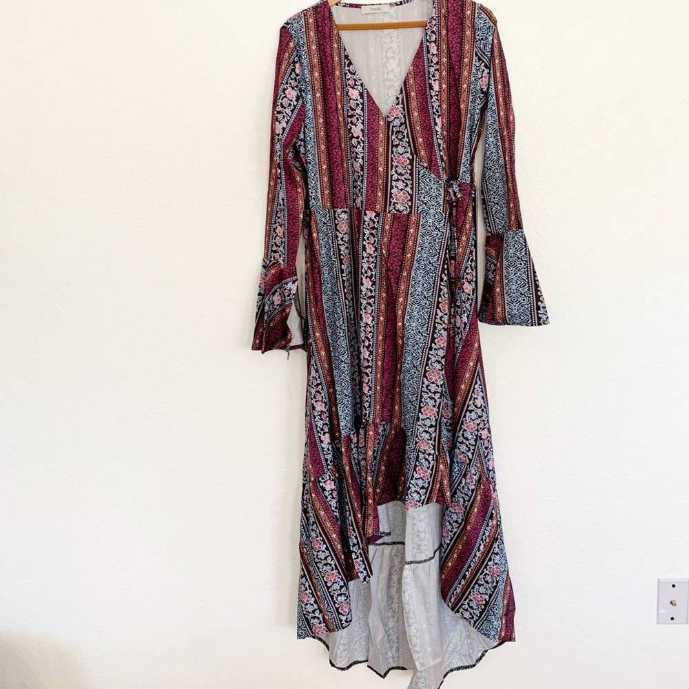 Bohemian Printed Dress, New - Picture 11 of 11